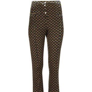 Rabanne Geo Print High Waist Pants Size 36